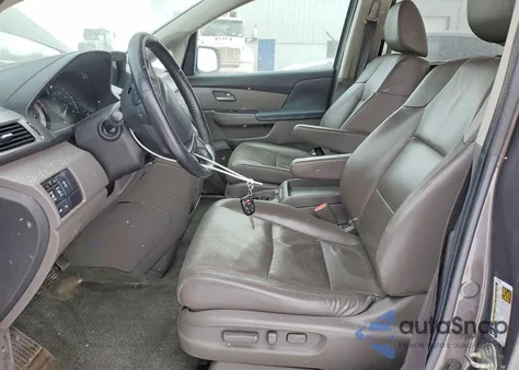 2013 Honda Odyssey Touring из США, поврежденный, VIN 5FNRL5H91DB028654